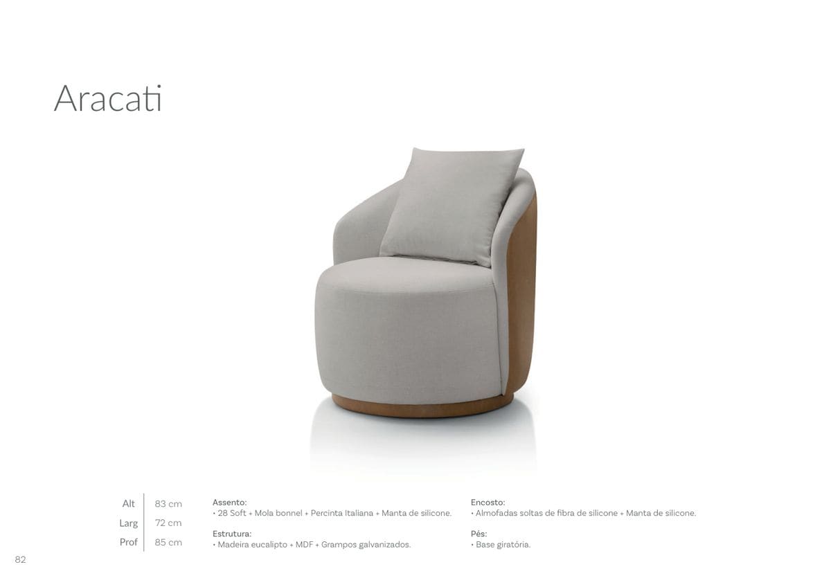 Aracati — Poltronas C3 Mobiliare