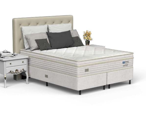 Colchão Probel Sensory Prime Látex da linha Diamante com cama box